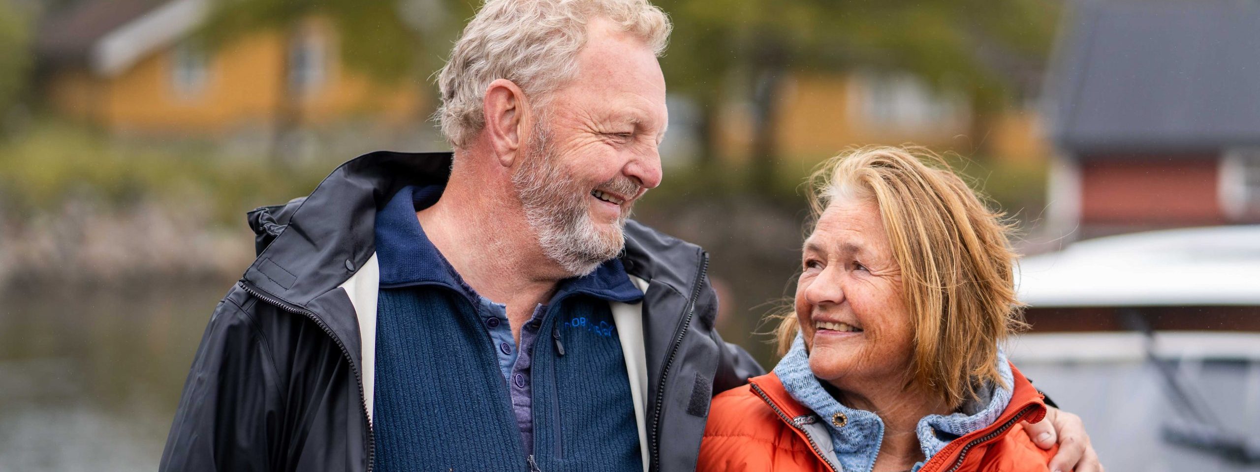 Anne Brit og Bjørn er takknemlige for at det gikk bra etter at Bjørn fikk hjertestans på gjestehavna i Oscarsborg.