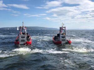 Støttefartøyet UNI Oksøy