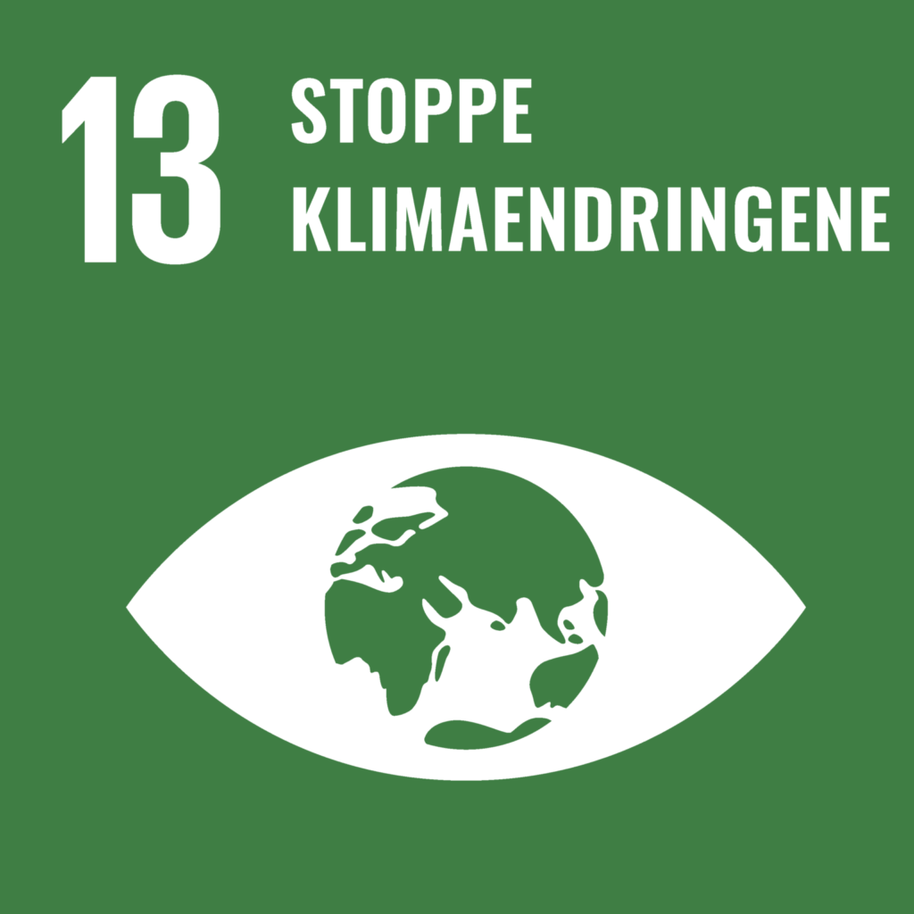 13. Stoppe klimaendringene. Bærekrafts mål