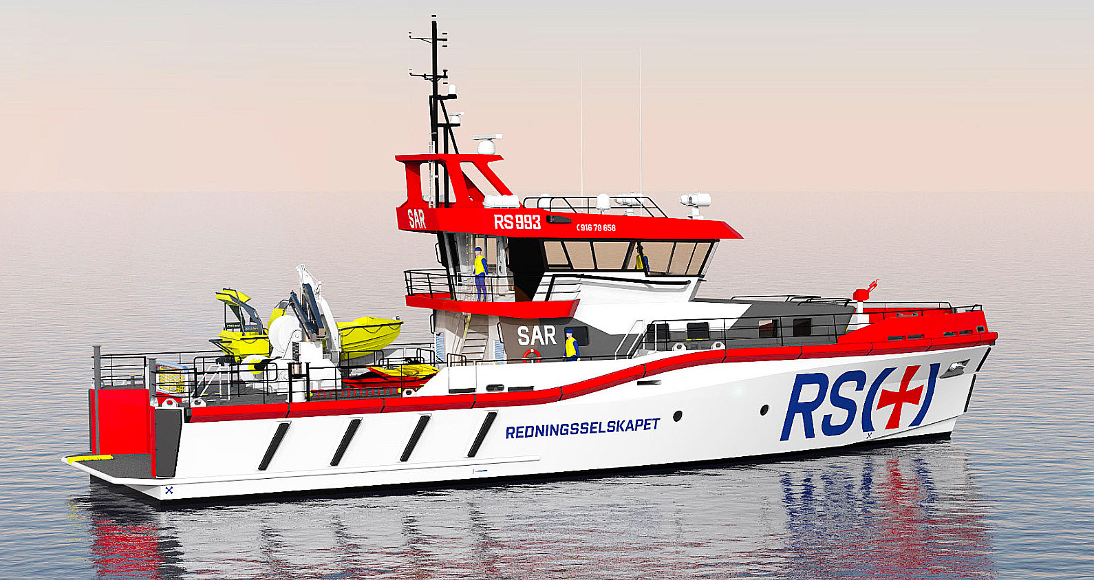 Ny havgående redningsskøyte. RS 178