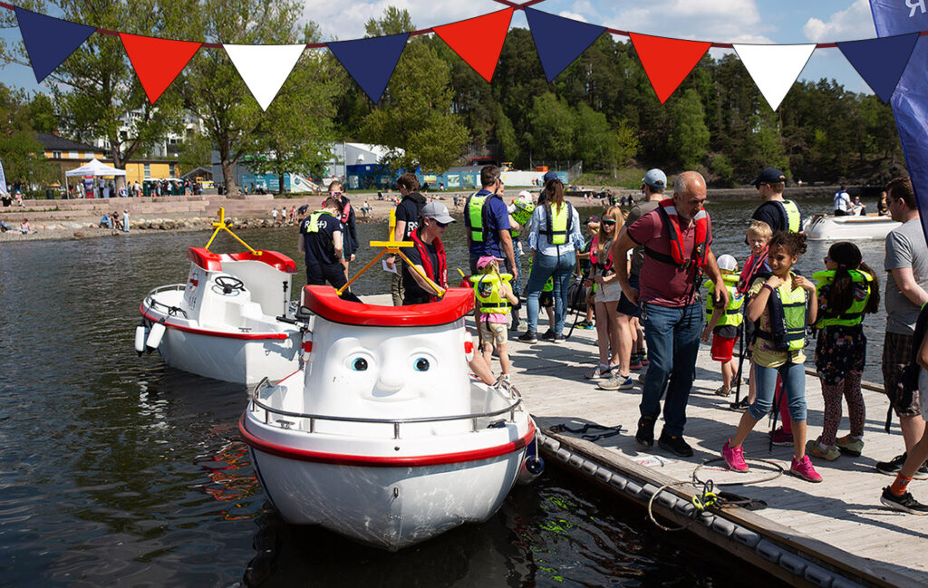 Bilde fra Elias-kjøring på Lysaker