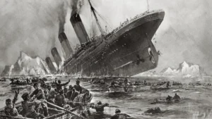 Titanic-illustrasjon