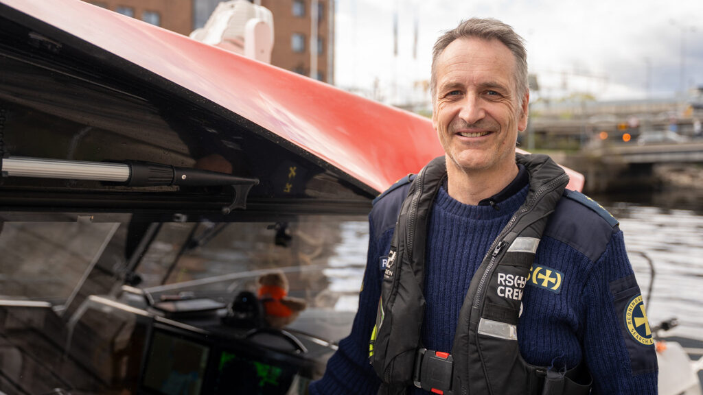 Jan Røsholm er frivillig i RSRK Oslo.