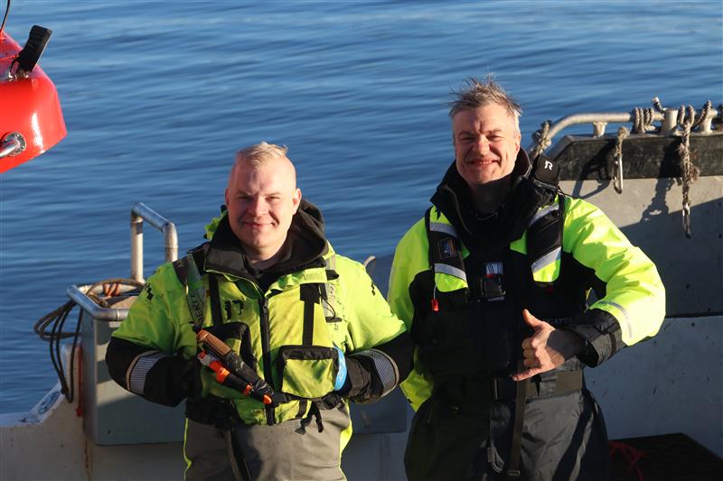 Trygg Fisker 2026. Vegard Hide og Alex Rosén