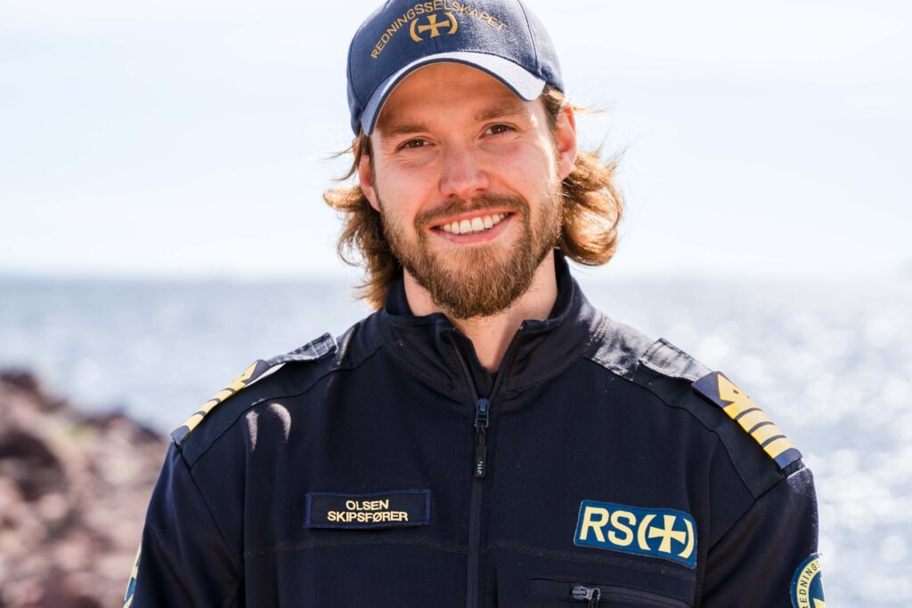 Skipsfører og redningsmann Chris Steinvåg Olsen