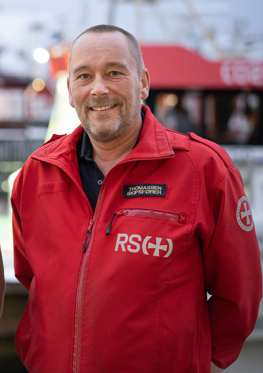 Skipsfører på RS «Sundt Flyer», Asbjørn Inge Thomassen