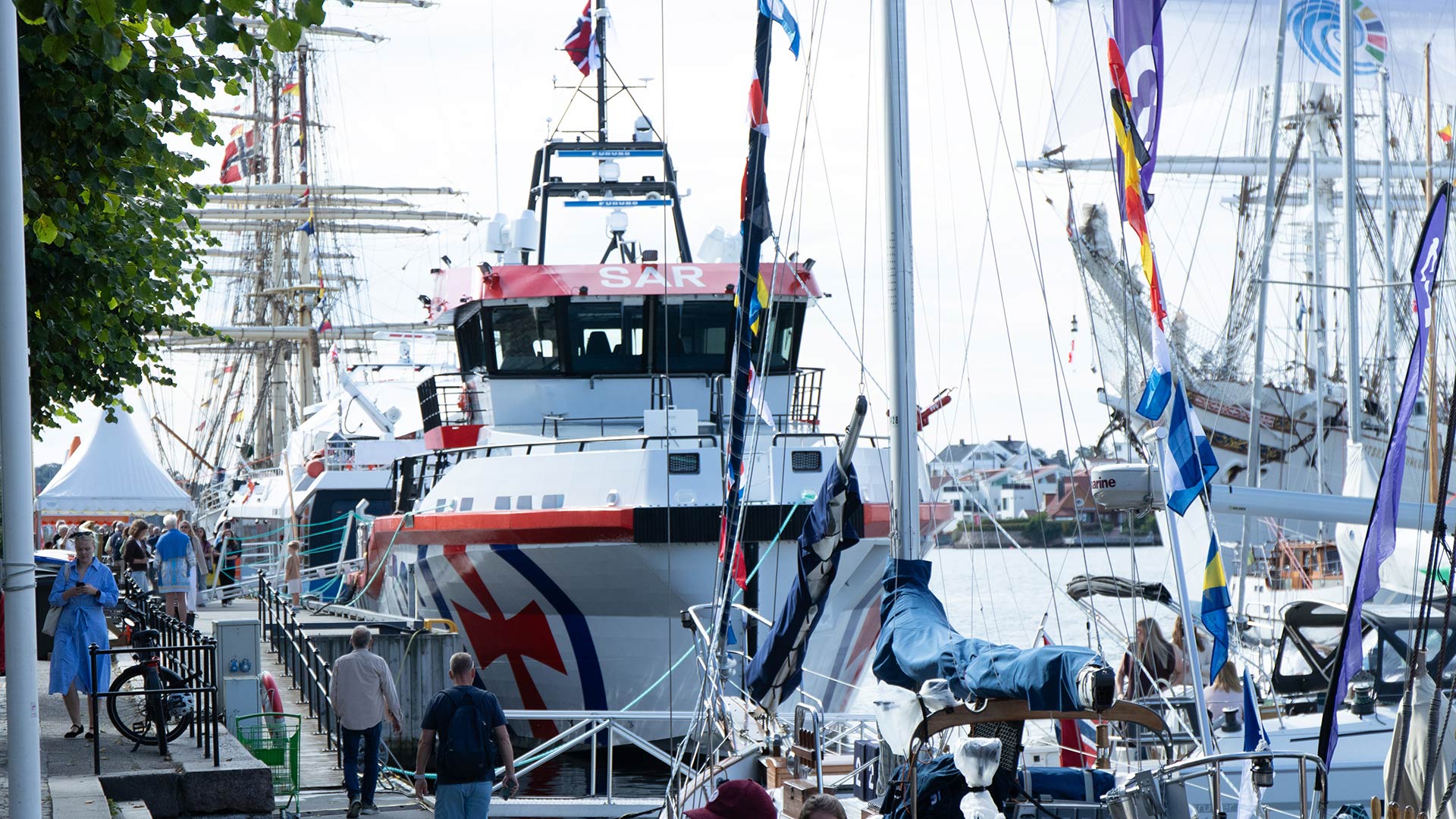 RS 178 ruvet godt i Pollen i Arendal under Arendalsuka 2026.